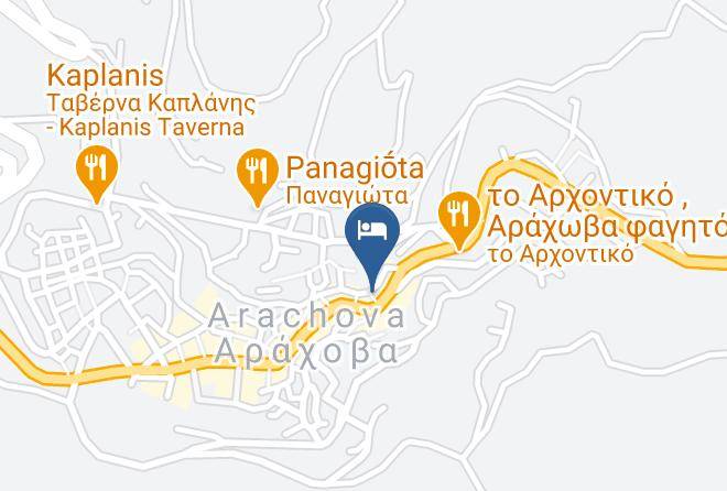Voiotia - Aldia Suites Arachova Maps