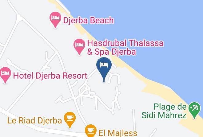 Djerba - Hotel Bravo Djerba Maps