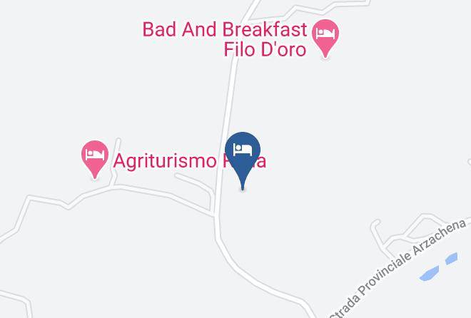 Aldo B&b Sardegna Map
