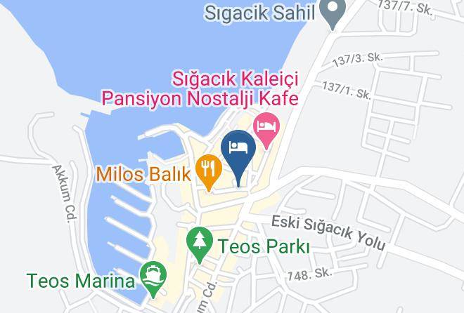 Seferihisar - Ale Pansiyon Maps