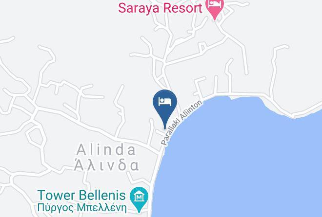 Kalymnos - Alea Mare Hotel Maps