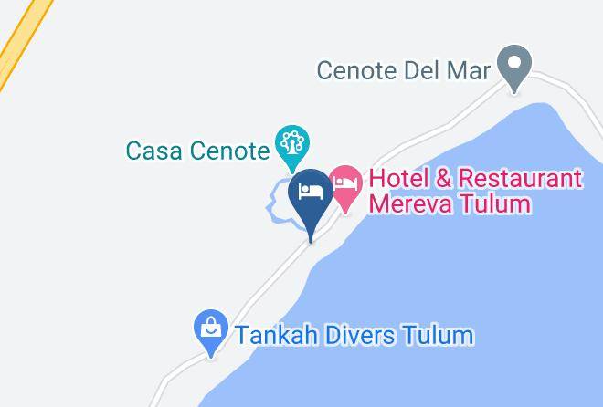Alea Tulum Map