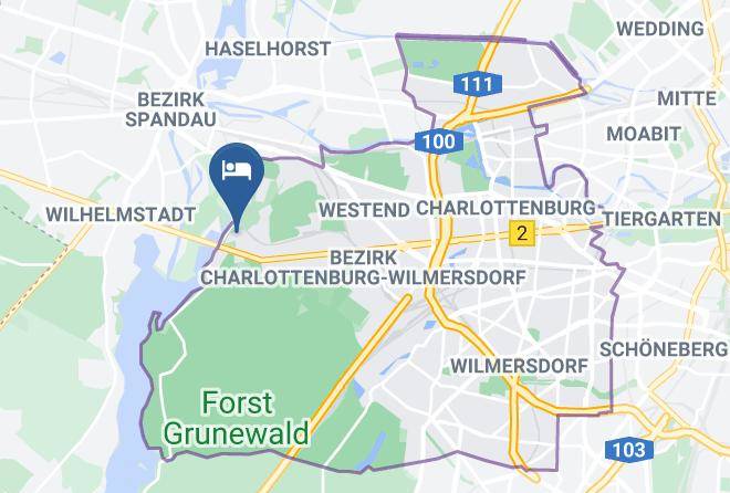 Stadt Berlin - Alecsa Hotel Am Olympiastadion Maps