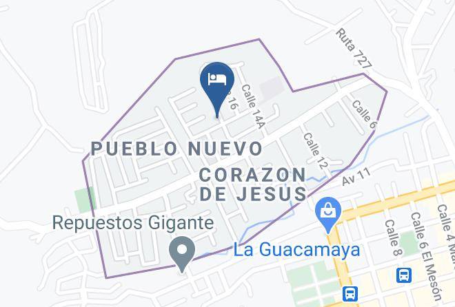 San Jose - Alegria B&b Maps