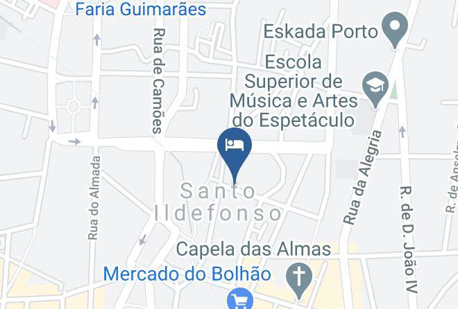 Vitoria - Santoporto Baixa Alojamento Local Maps