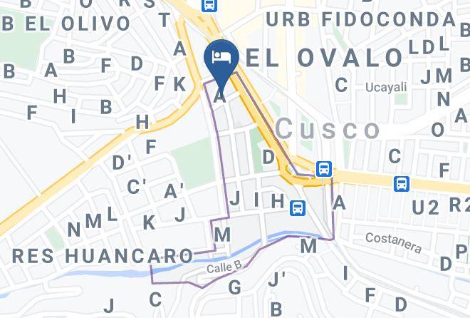 Santiago - Alegrias Inn Hotel Maps
