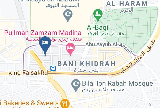 Medina - Al Eiman Al Qibla Hotel Maps