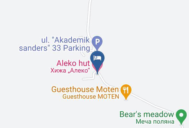 Sofia - Aleko Hut Maps