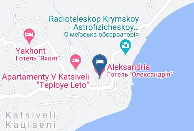 Yalta - Aleksandria Maps