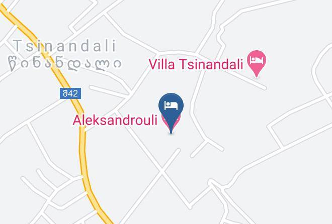 Telavi - Aleksandrouli Maps