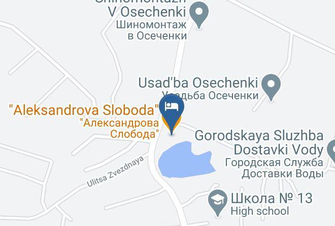 Ramensky District - Aleksandrova Sloboda Maps