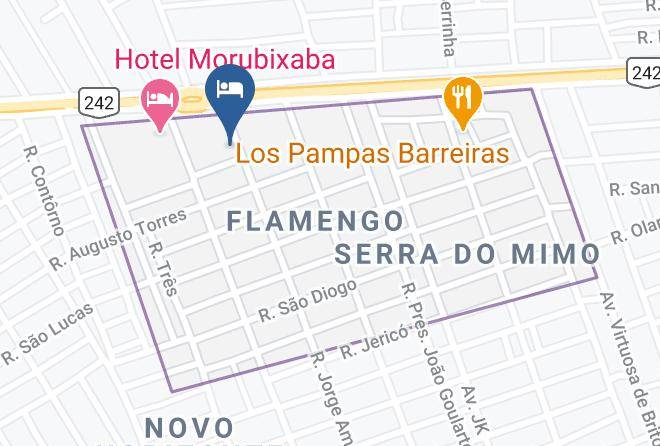 Barreiras - Alencar Hotel Barreiras Maps