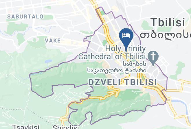Tbilisi - Aleon Hotel Maps
