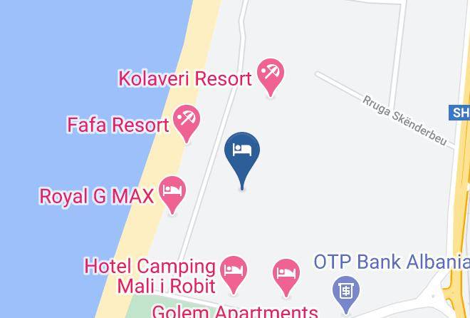 Kavaje - Aler Luxury Resort Durres Maps