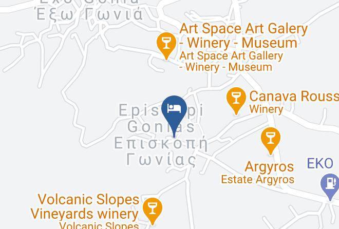 Thira - Aleria Luxury Cave Maps