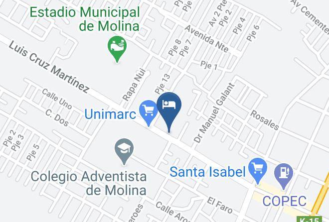 Aleros De Molina Map