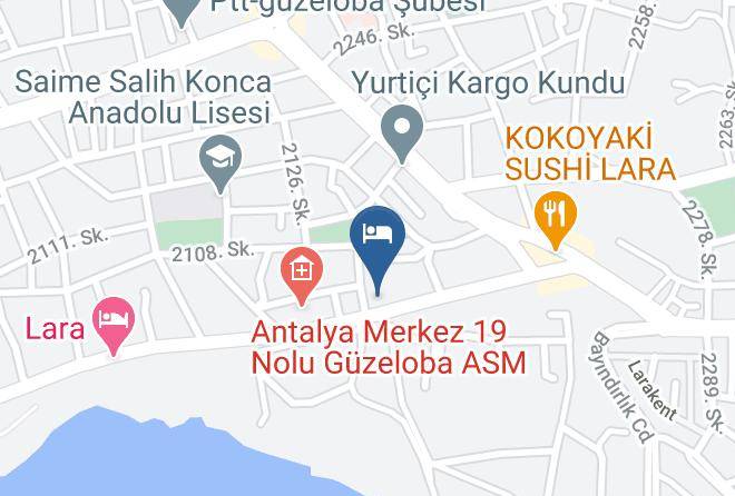 Muratpasa - Ales Park Hotel Maps