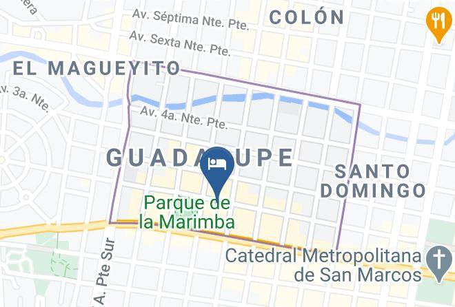 Tuxtla Gutierrez - Alessmia Hotel Boutique Maps