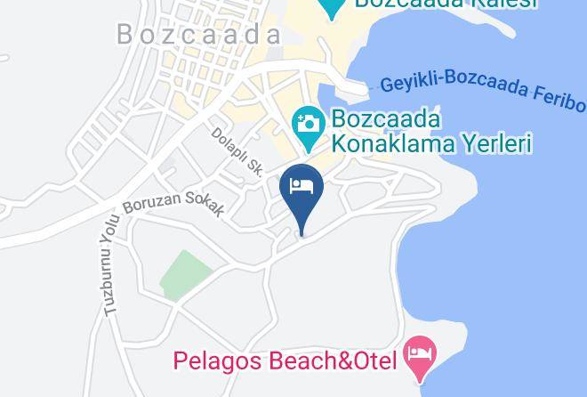 Bozcaada - Alesta Hotel Maps