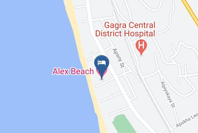 Georgia - Alex Beach Hotel Maps