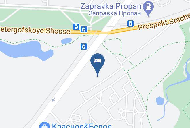 Saint Petersburg - Alex Hotel Yugo Zapad Maps