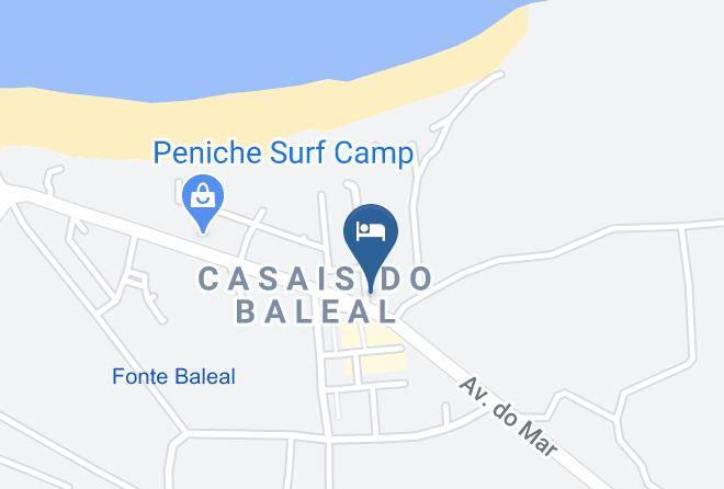 Peniche - Alex Surf School Maps