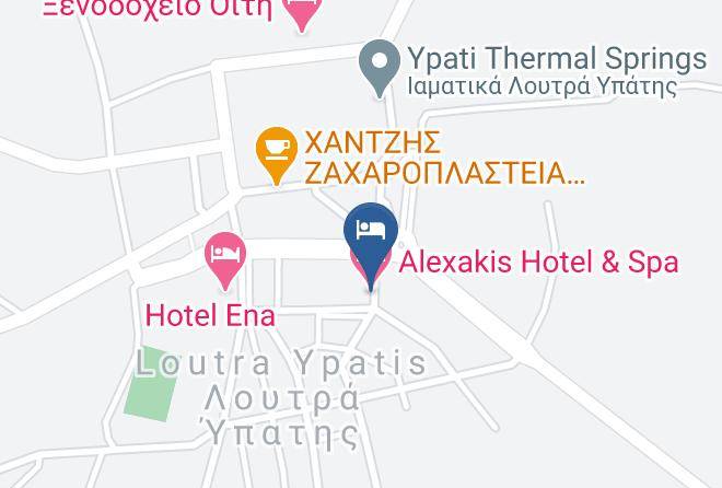 Fthiotis - Alexakis Hotel & Spa Maps