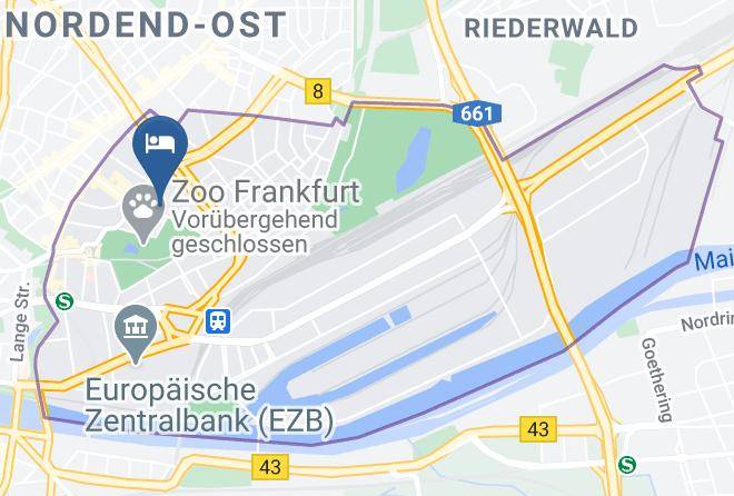 Frankfurt Am Main - Alexander Am Zoo Maps
