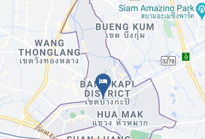 Bang Kapi District - Alexander Hotel Maps