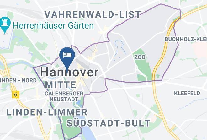 Stadt Hannover - Alexander Business Hotel Hanover Maps