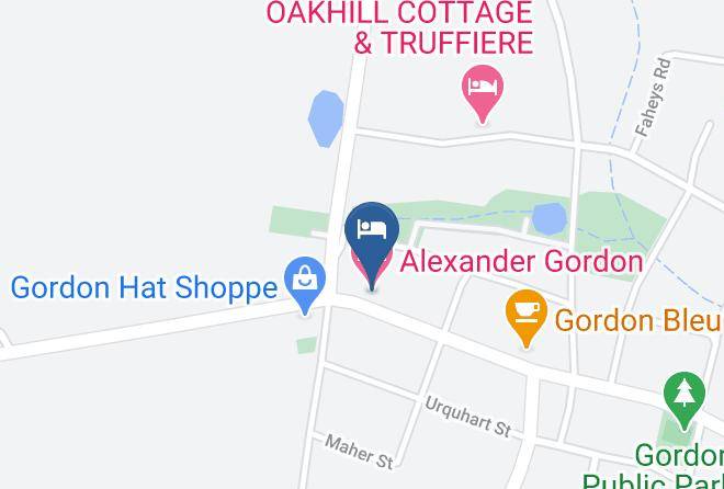 Moorabool - Alexander Gordon Hotel Maps