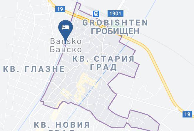 Bansko - Downtown Bansko Resort Maps