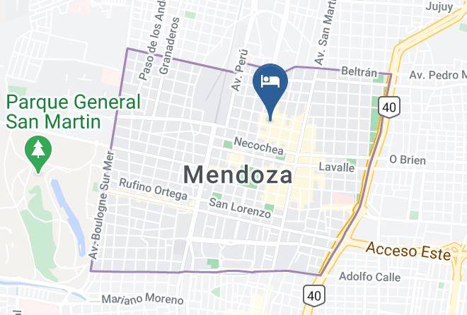 Mendoza - Alexander Hotel Maps