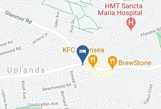 Swansea - Alexander Hotel Maps