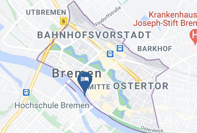 Stadt Bremen - Alexander Von Humboldt Das Schiff Hotel & Eventlocation Maps
