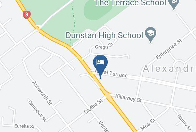 Central Otago - Alexandra Heights Motel Maps