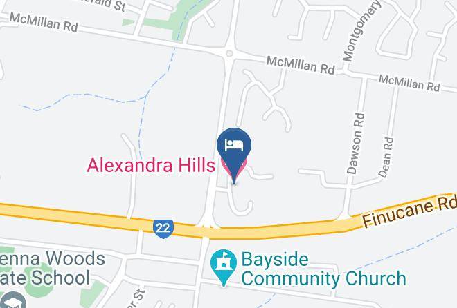 Redland - The Alexandra Hills Hotel Maps