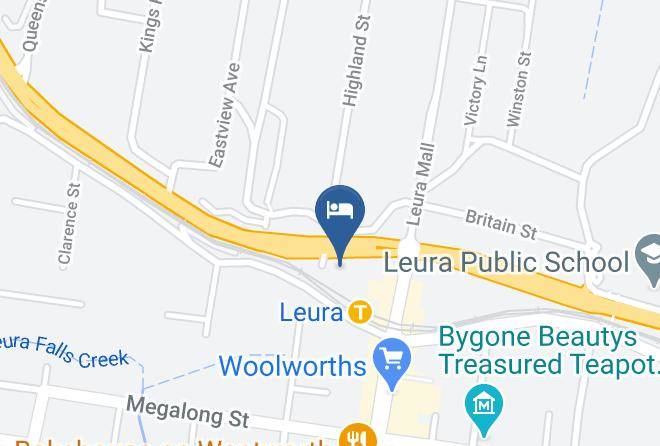 Blue Mountains - Alexandra Hotel Maps