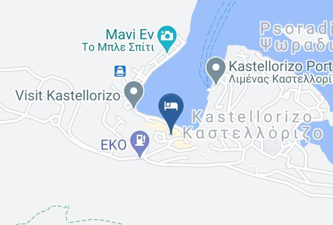 Dodecanese - Alexandra Hotel Kastelorizo Maps
