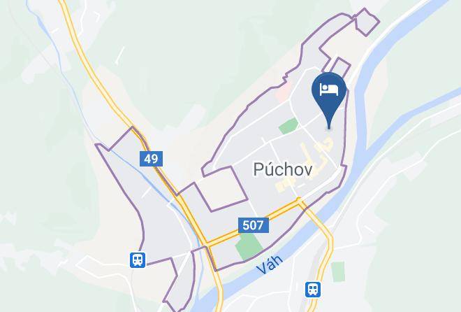 Puchov - Alexandra Hotel Ltd Maps