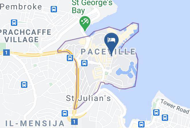 Saint Julian S - Alexandra Hotel Malta Maps