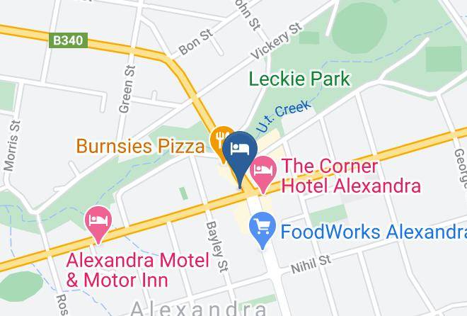 Alexandra Hotel Map
