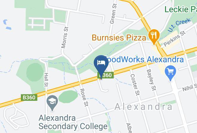 Murrindindi - Alexandra Motel & Motor Inn Maps