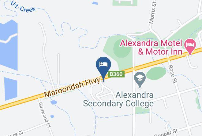 Murrindindi - Alexandra Tourist Park Maps