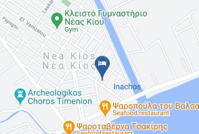 Alexandros Boutique Hotel Carta Geografica - Peloponnese - Argolis