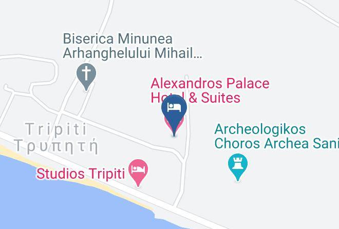 Alexandros Palace Hotel & Suites Map