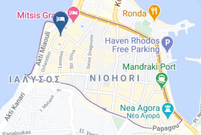 Dodecanese - Alexia Hotel Maps