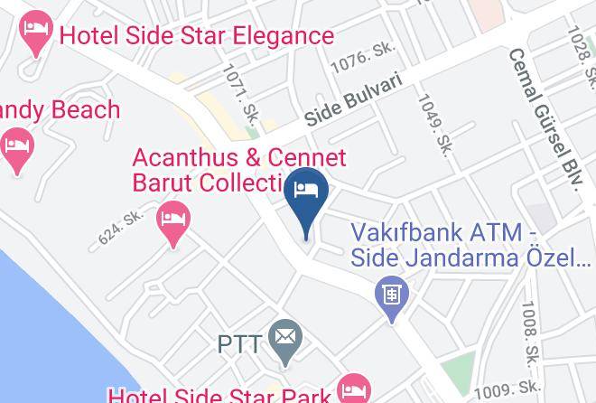 Manavgat - Alexia Resort & Spa Maps
