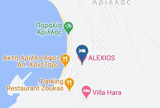Thesprotia - Alexios Hotel Maps