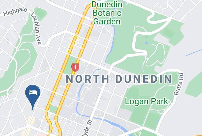 Dunedin - Alexis Motor Lodge & Motels Dunedin Maps